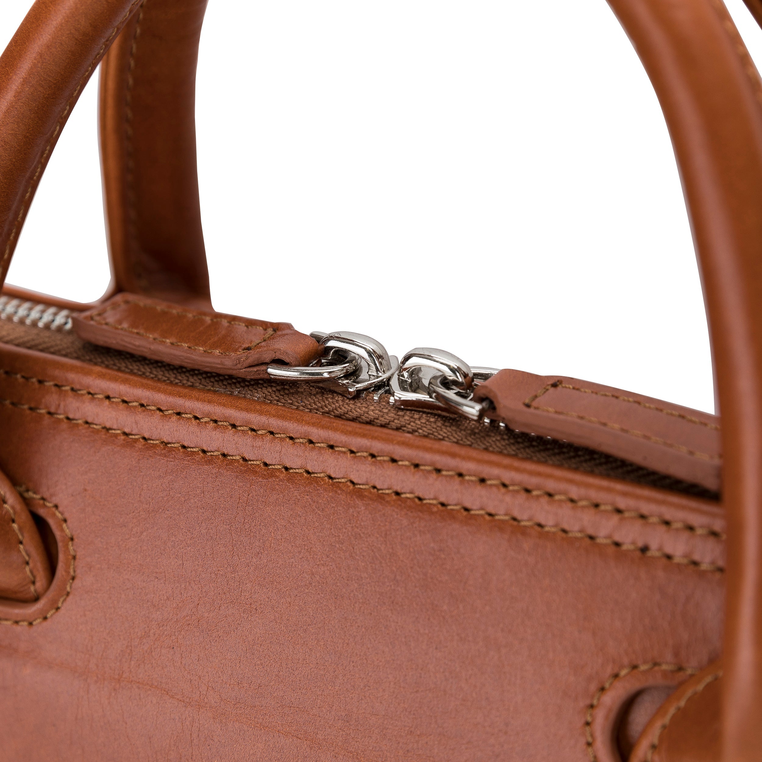 Wizard 14" Genuine Leather Business Briefcase / Laptop Case