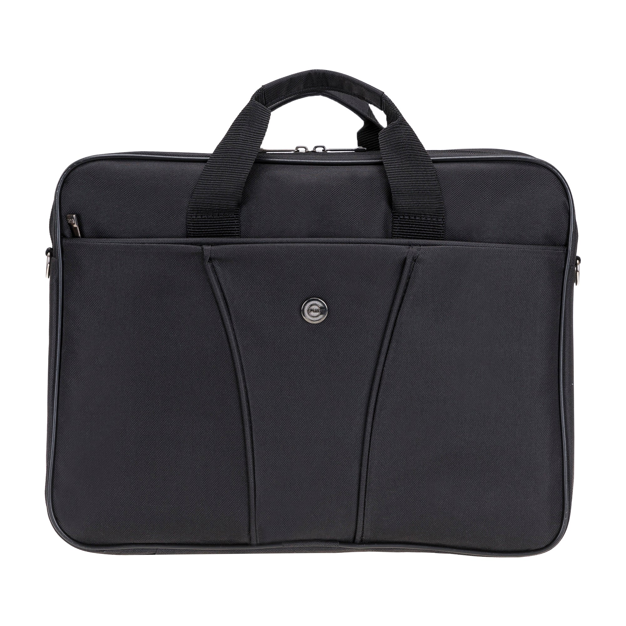 YF15 waterproof laptop bag with sponge-supported main compartment