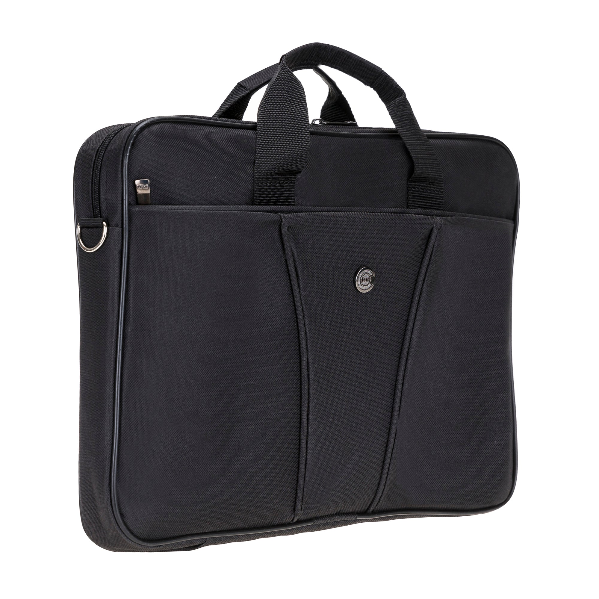 Durable notebook bag for 15–15.6 inch laptops with multiple compartments