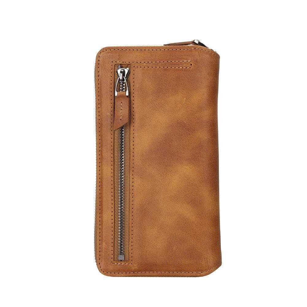 Étui portefeuille en cuir détachable et zippé pour iPhone 14 Pro Max (6,7") Pouch Magic