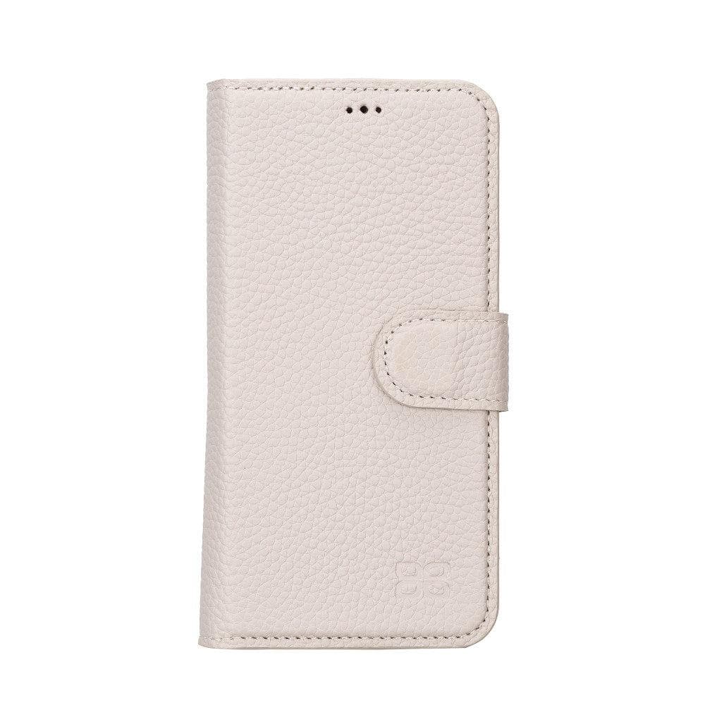 Étui portefeuille amovible en cuir véritable pour iPhone 14 Pro Max (6,7")
