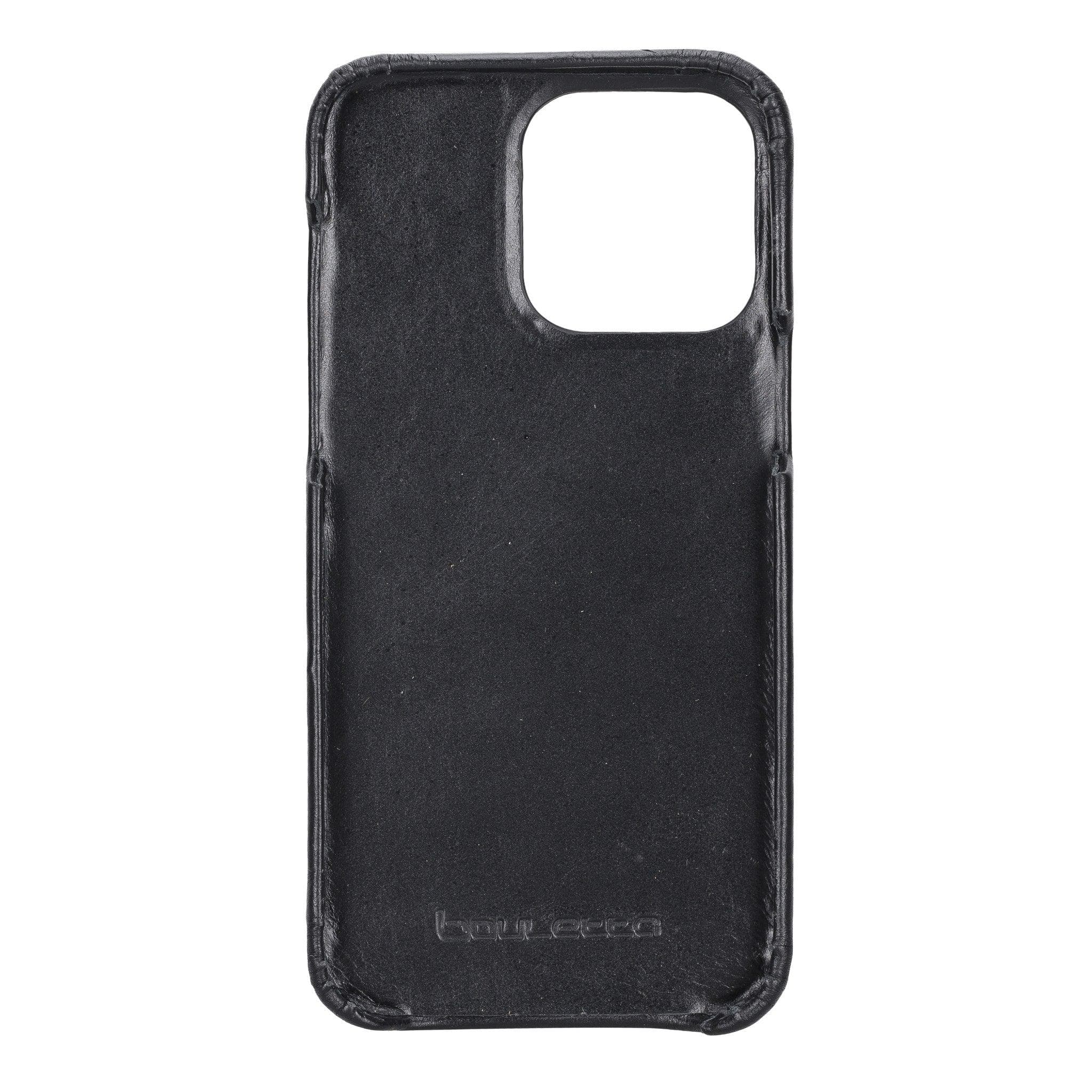 iPhone 14 (6.1") F360 Full Genuine Leather Back Cover