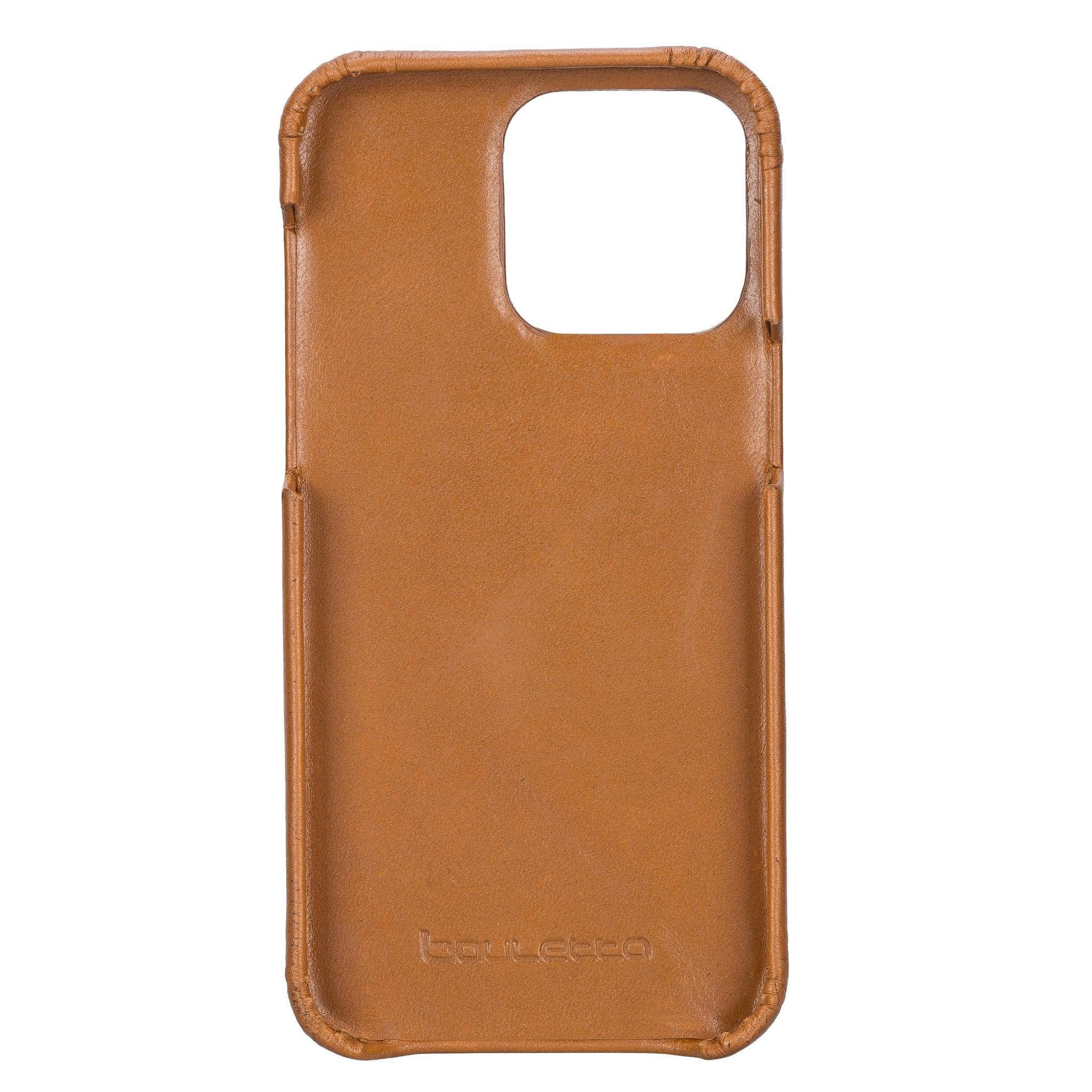 iPhone 14 (6.1") F360 Full Genuine Leather Back Cover