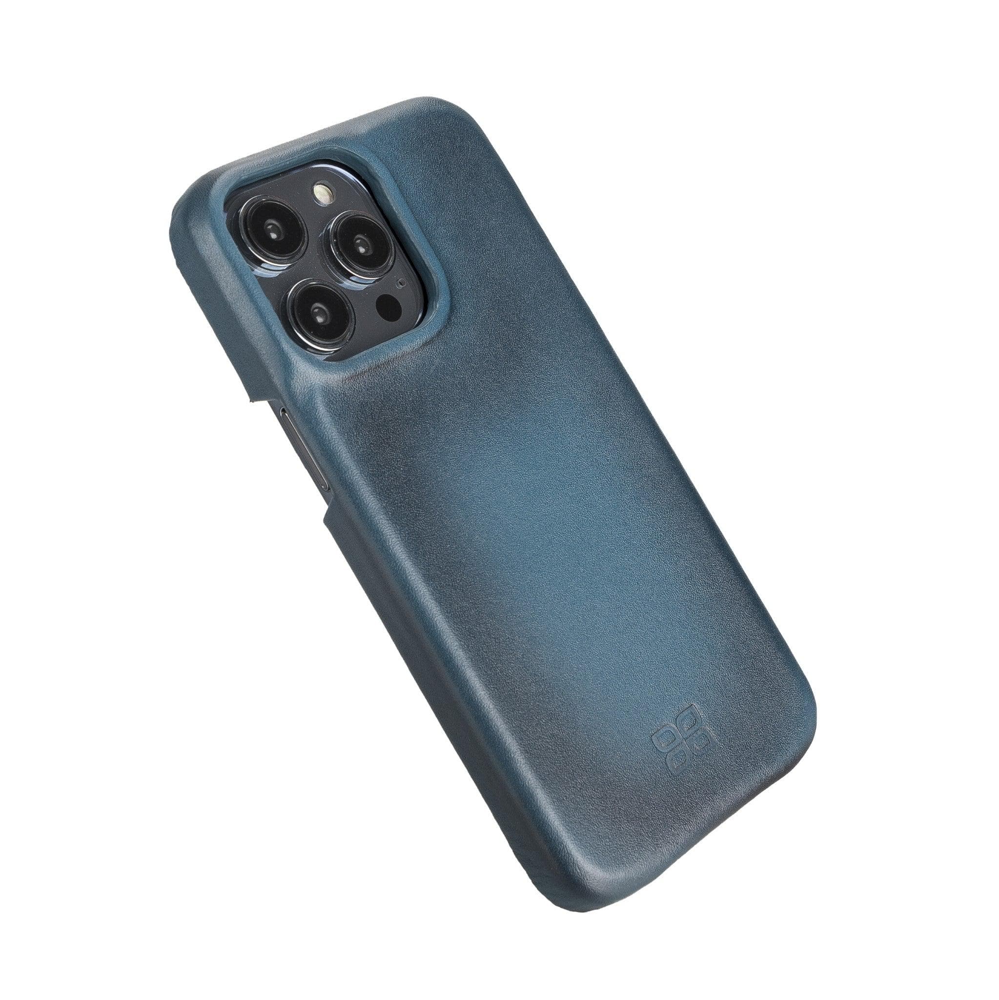 iPhone 14 (6.1") F360 Full Genuine Leather Back Cover