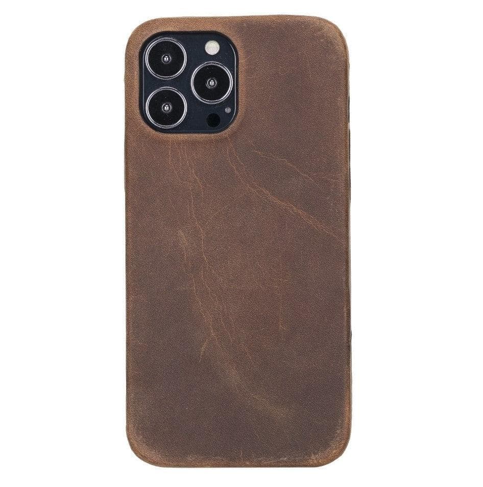 Rock Cover iPhone 14 Plus (6.7") Genuine Leather Case