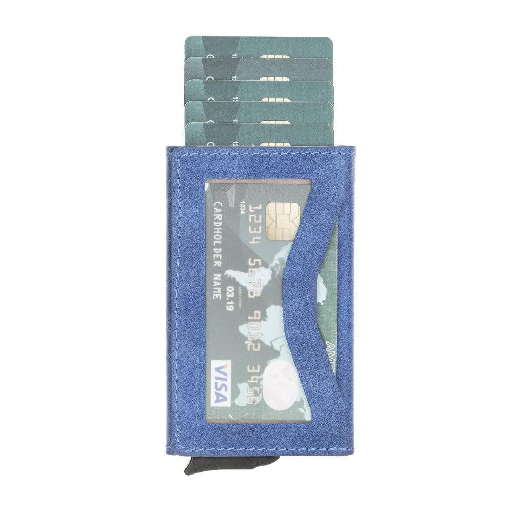 Austin Mechanical Kartenetui aus echtem Leder