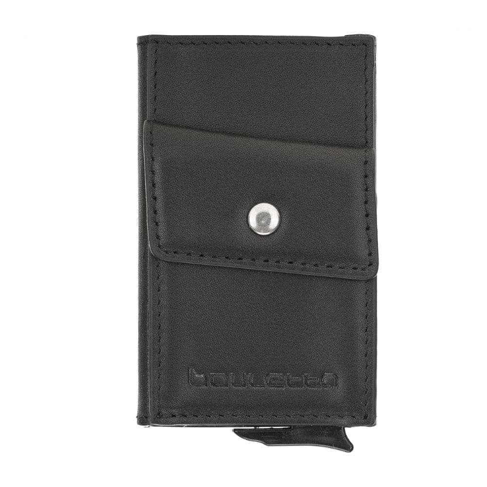 Austin Mechanical Genuine Leather Coin Card Holder with RFID Protector