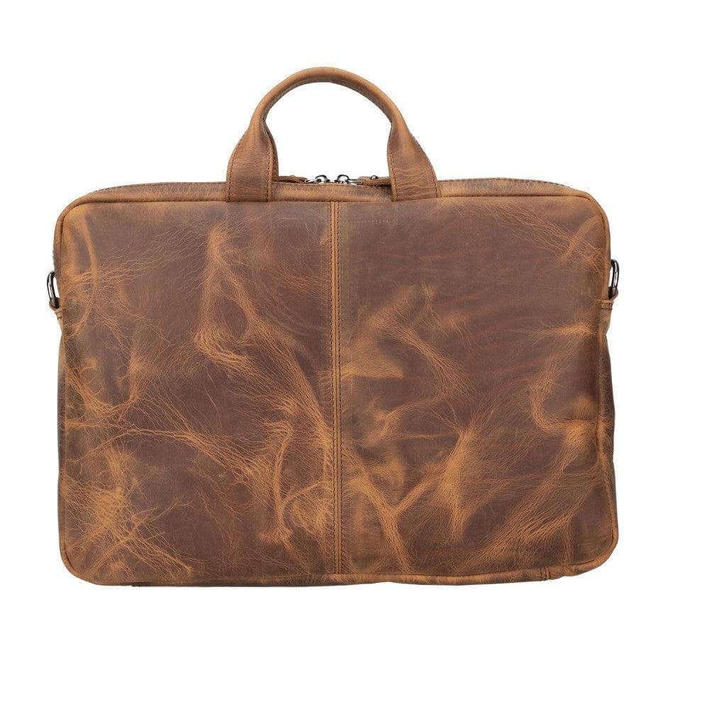 Apollo Leather Business Briefcase / Laptop Case 14"