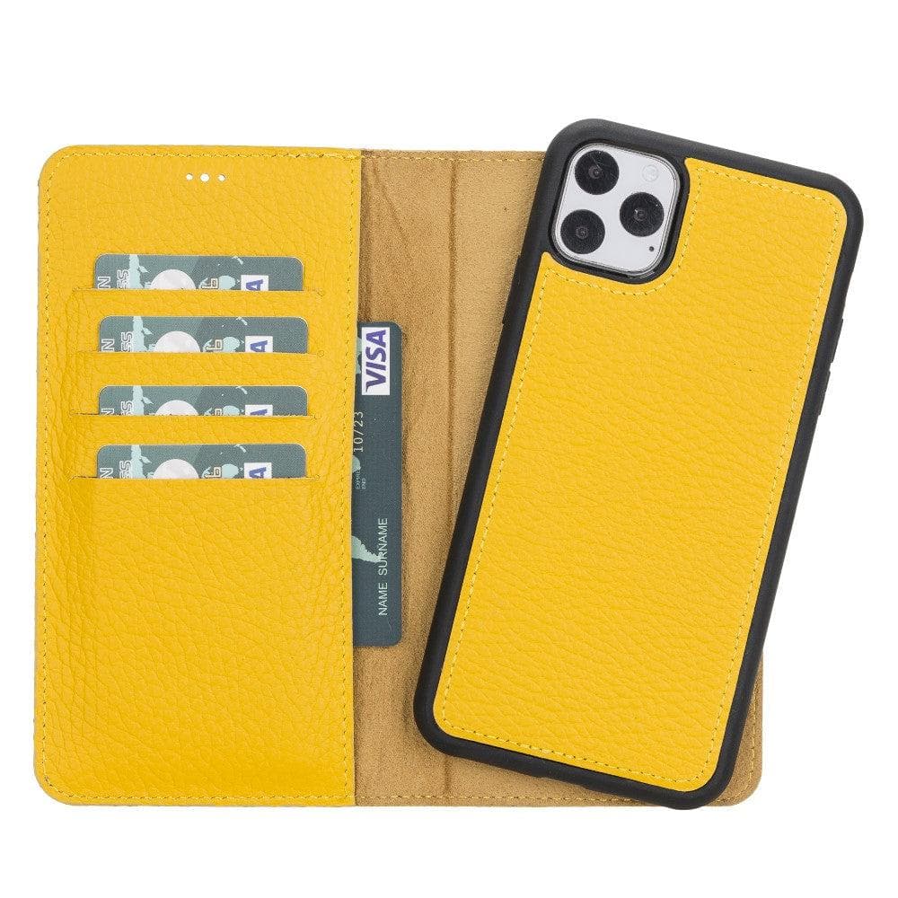 Magic iPhone 11 Pro Max Detachable Leather Wallet Case