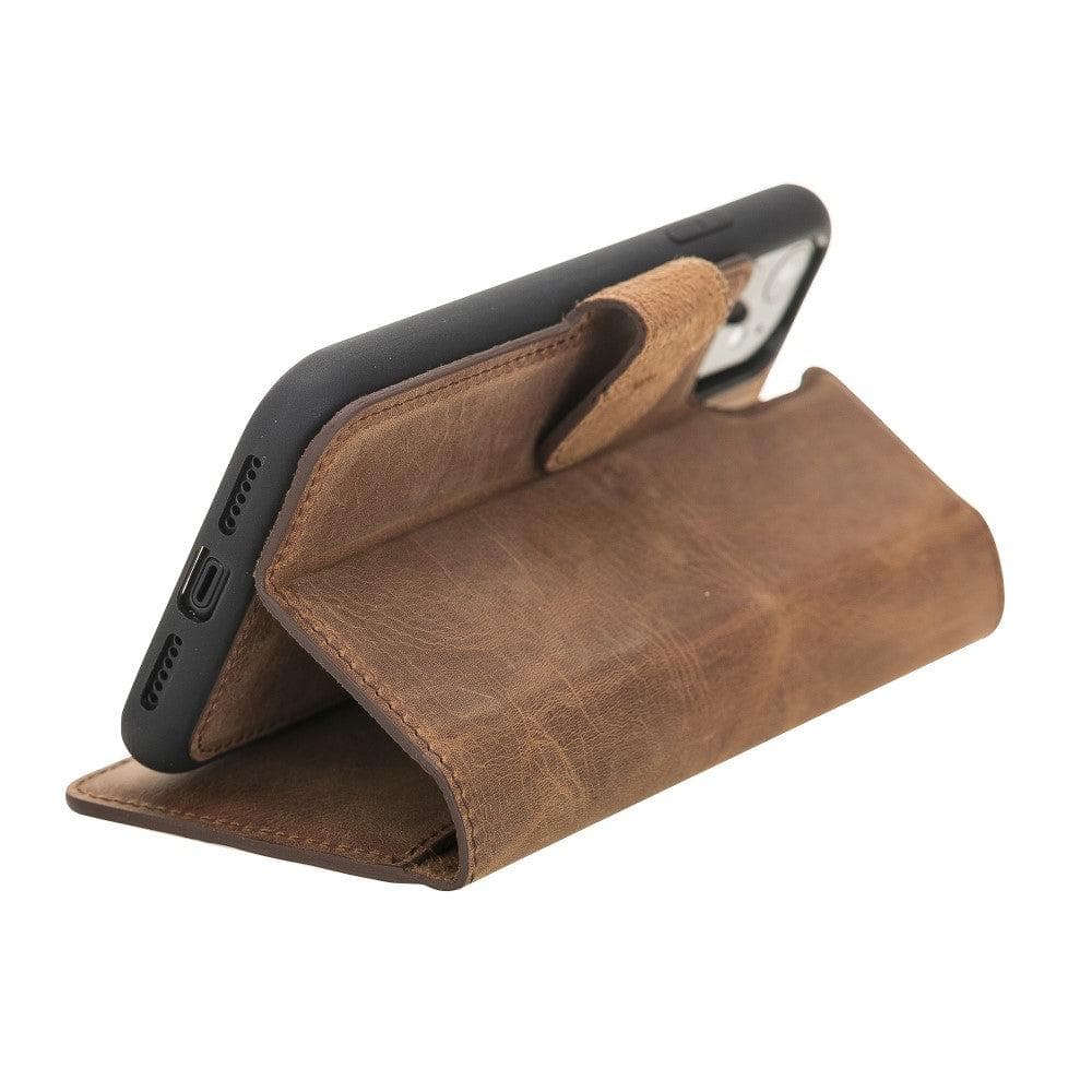 Magic iPhone 11 Pro Max Detachable Leather Wallet Case