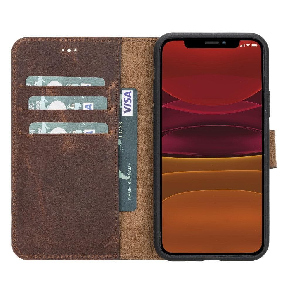 Magic iPhone 11 Pro Max Detachable Leather Wallet Case