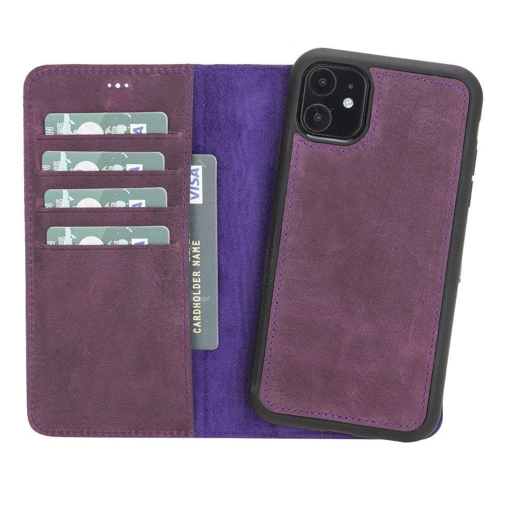Magic iPhone 11 Pro Max Detachable Leather Wallet Case