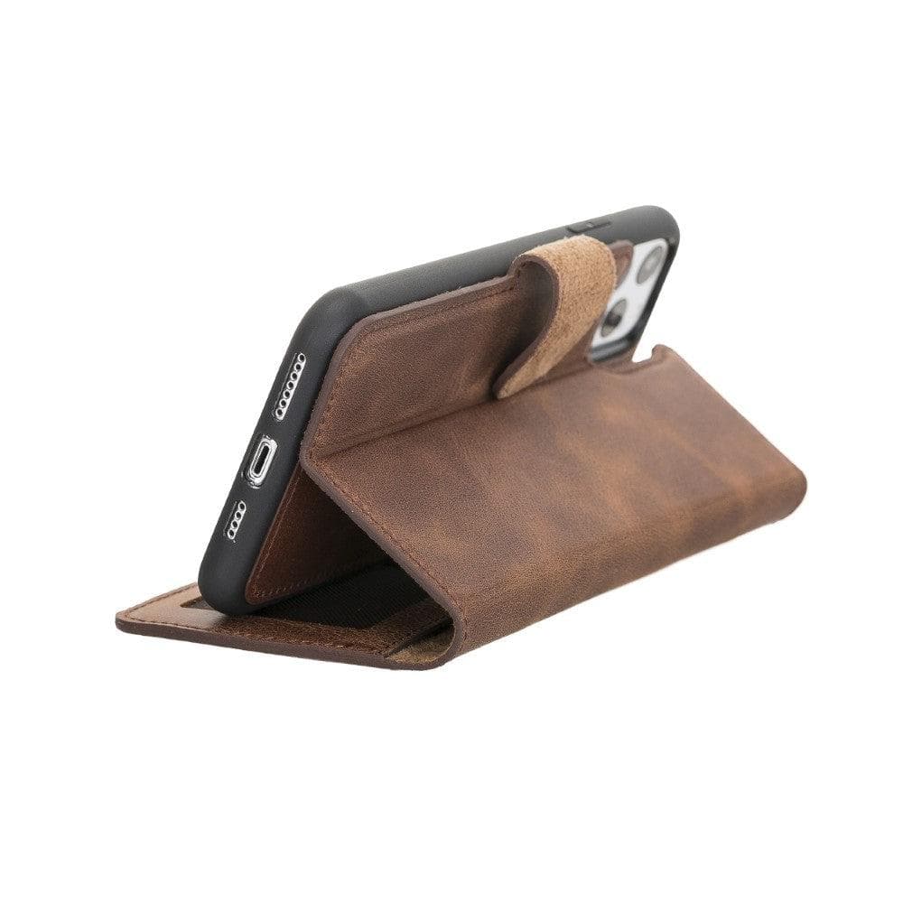 Magic iPhone 11 Pro Max Detachable Leather Wallet Case