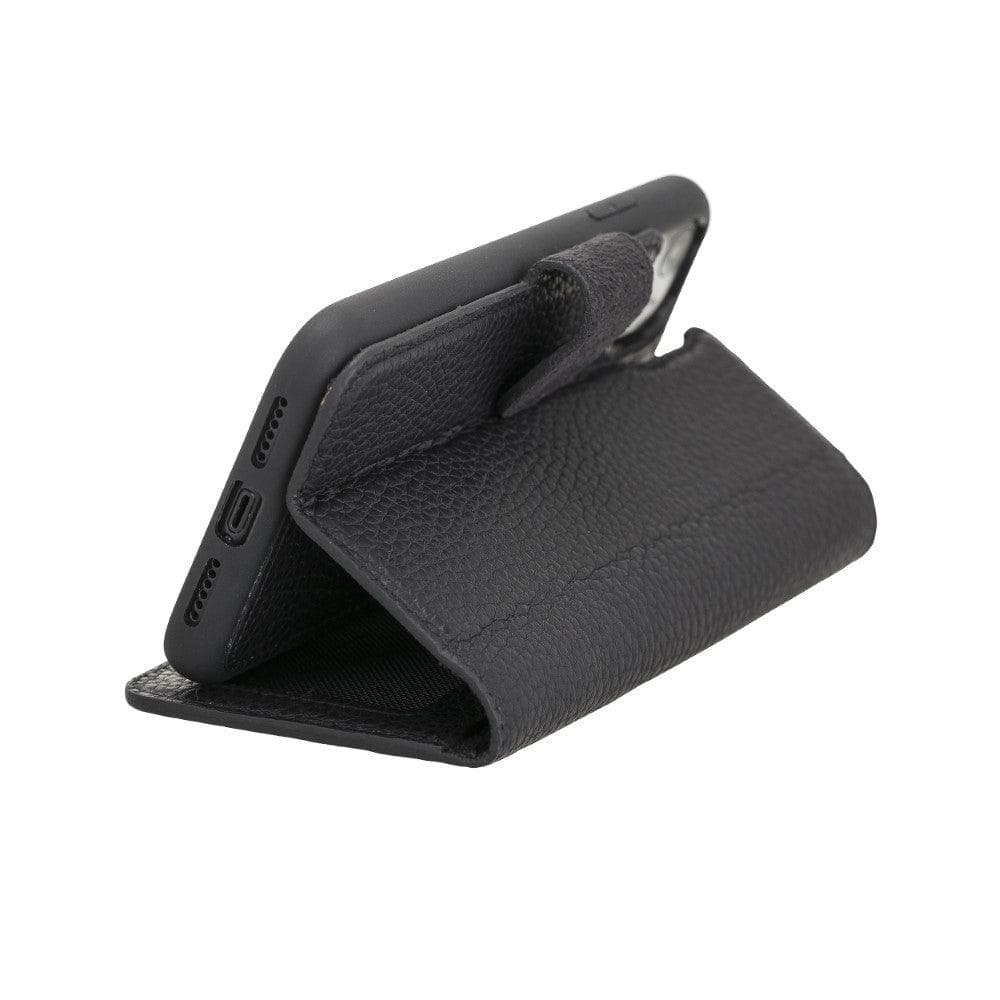 Magic iPhone 12 Mini Detachable Leather Wallet Case