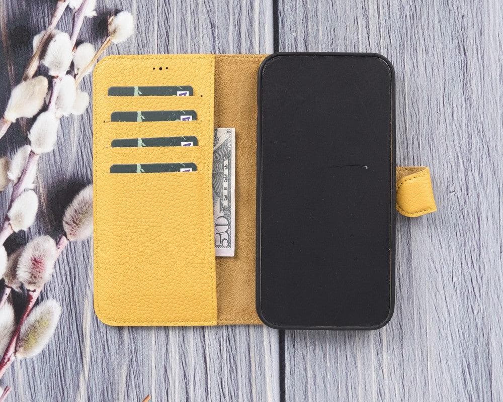 Magic iPhone 12 Mini Detachable Leather Wallet Case