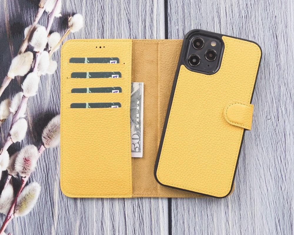 Magic iPhone 12 Mini Detachable Leather Wallet Case