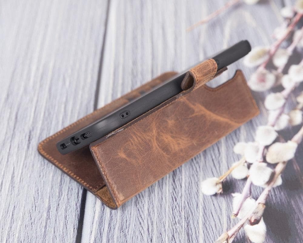 Magic iPhone 12 Mini Detachable Leather Wallet Case