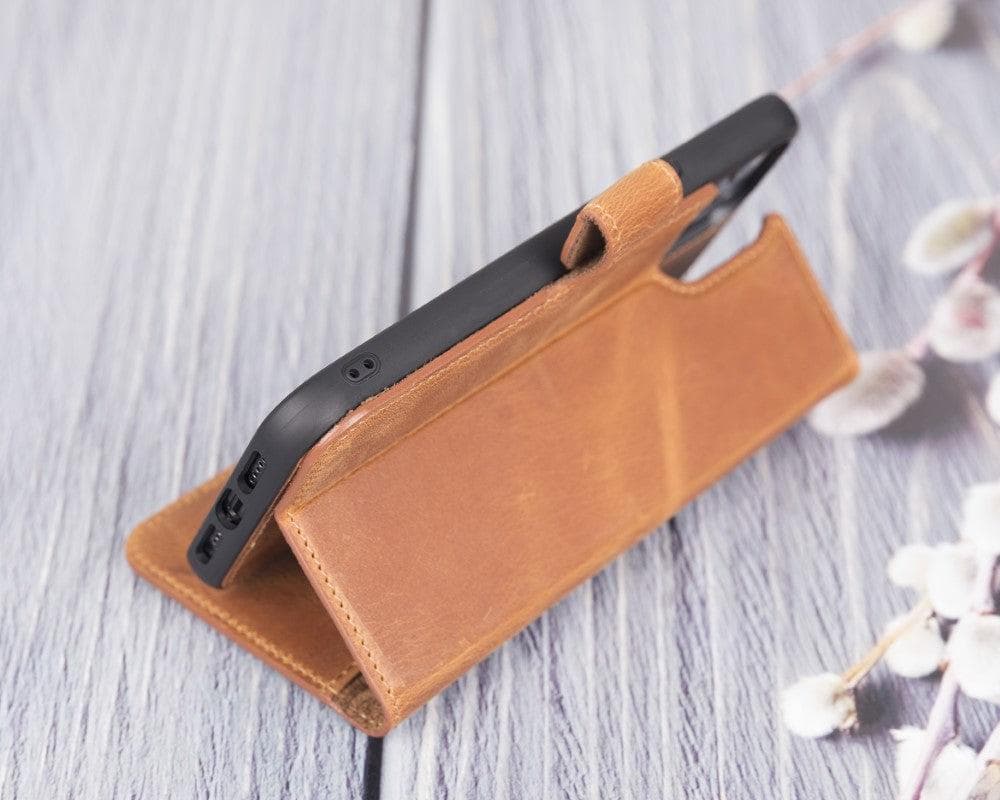 Magic iPhone 12 Mini Detachable Leather Wallet Case
