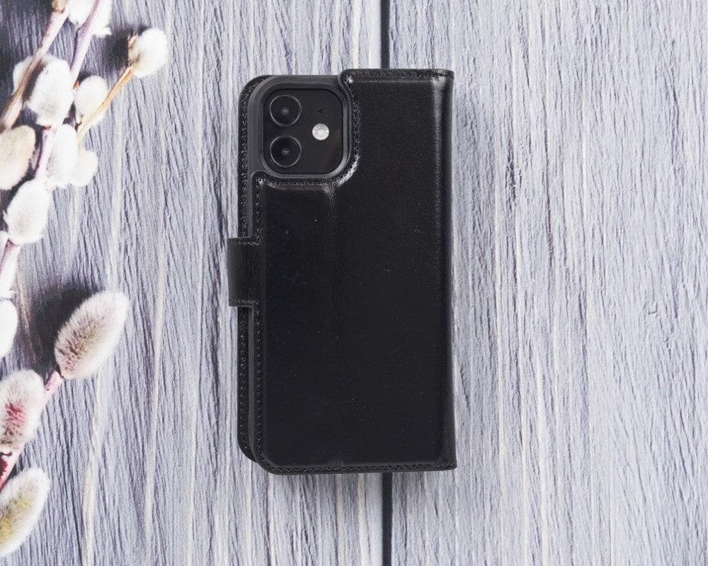 Magic iPhone 12 Mini Detachable Leather Wallet Case