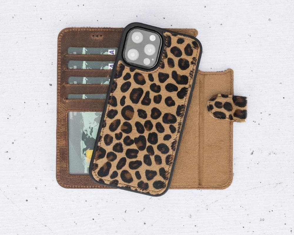 Magic iPhone 12 Mini Detachable Leather Wallet Case