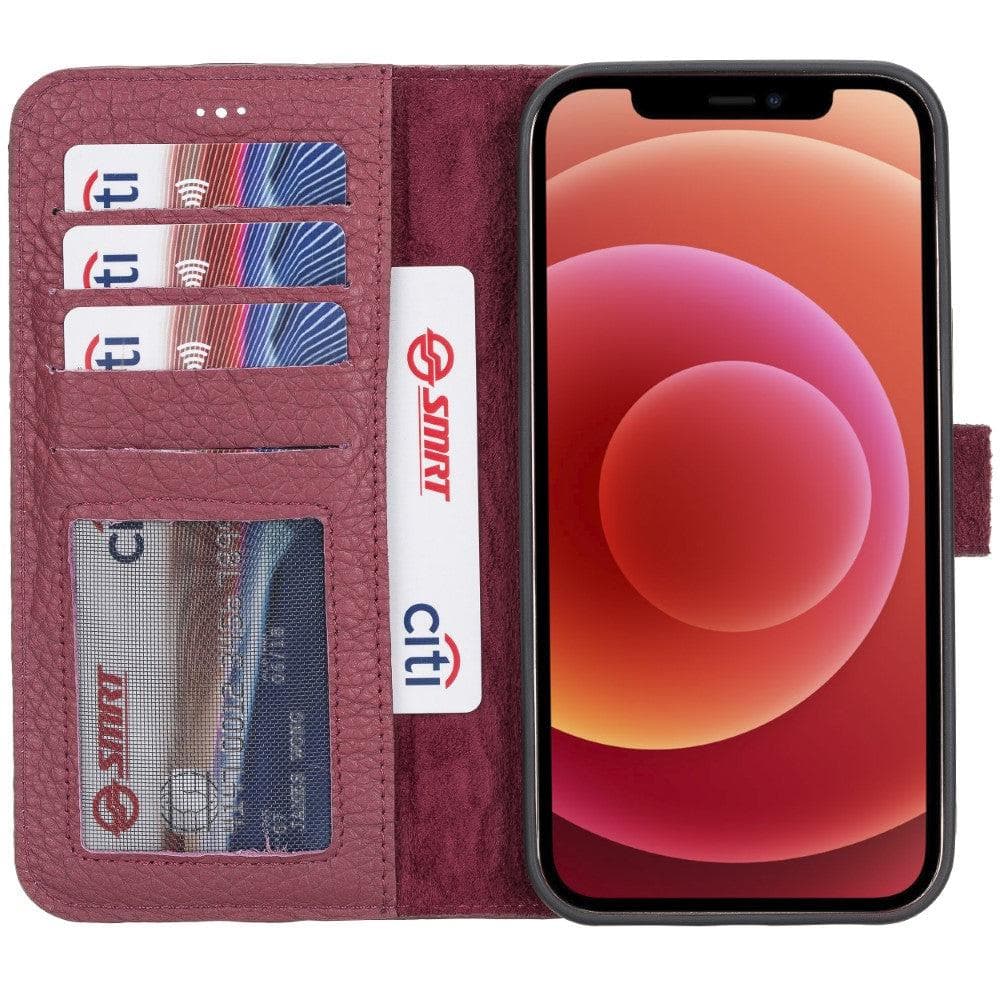 Magic iPhone 12 Mini Detachable Leather Wallet Case