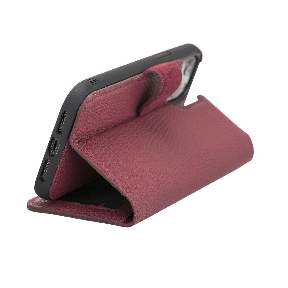 Magic iPhone 12 Mini Detachable Leather Wallet Case