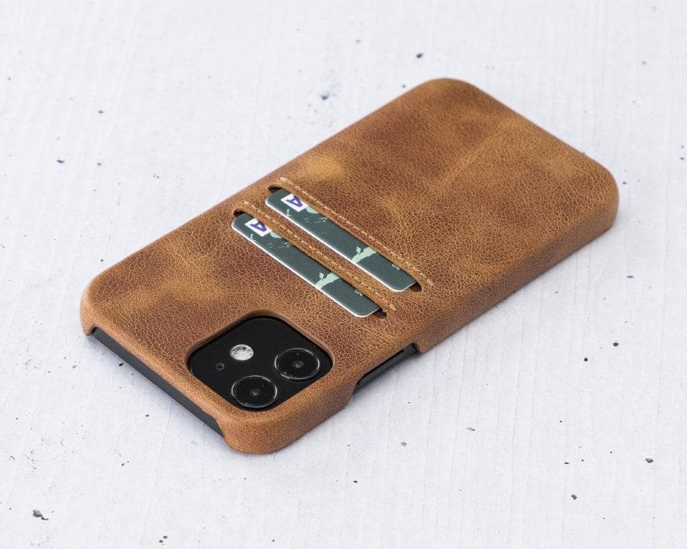 Ultra Cover iPhone 12 / 12 Pro Leather Case with Card Holder