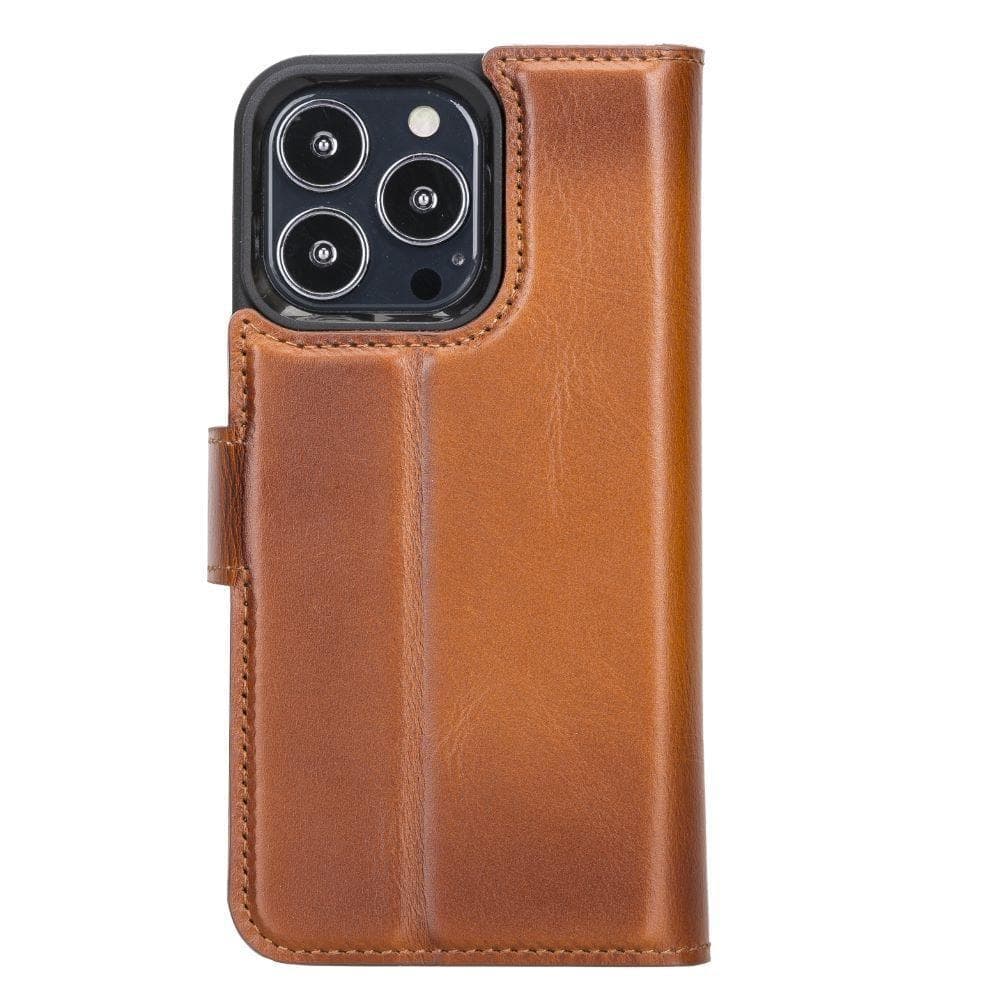 Magic iPhone 13 Mini Detachable Leather Wallet Case