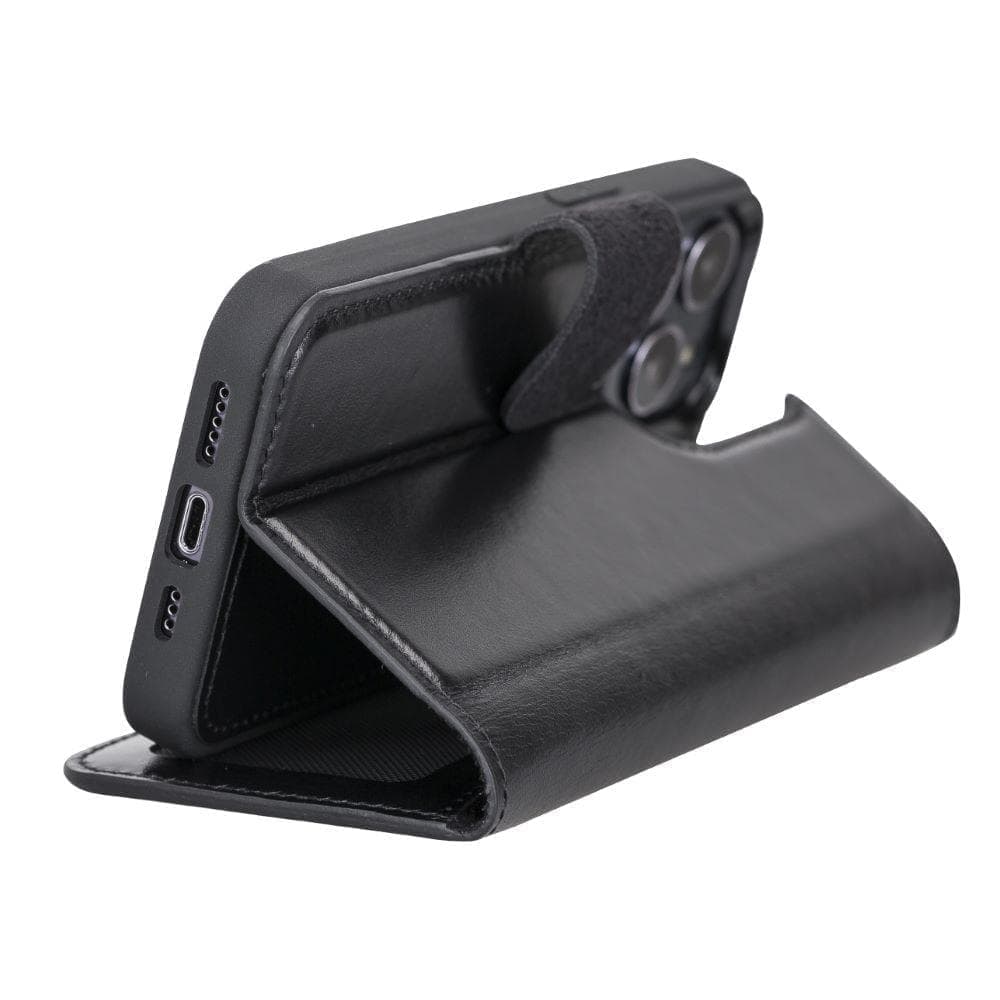 Magic iPhone 13 Mini Detachable Leather Wallet Case