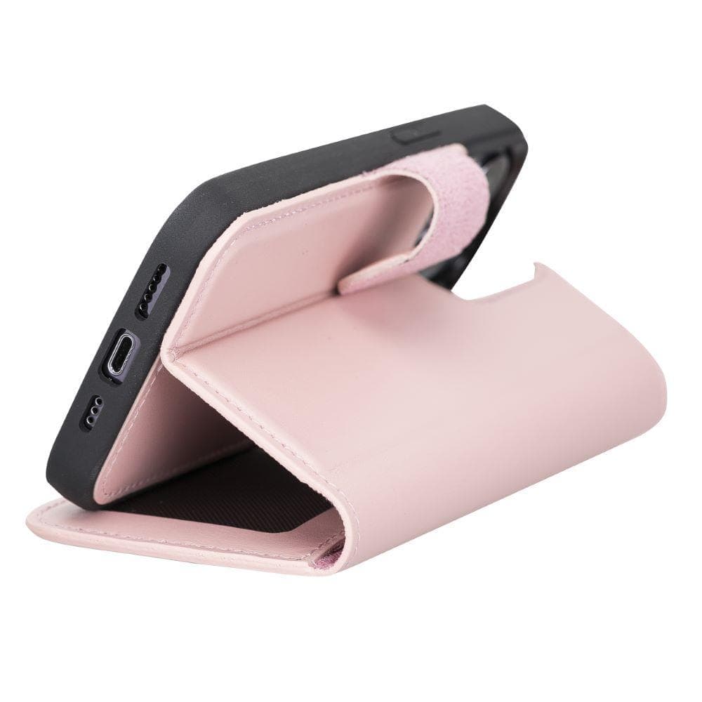 Magic iPhone 13 Mini Detachable Leather Wallet Case