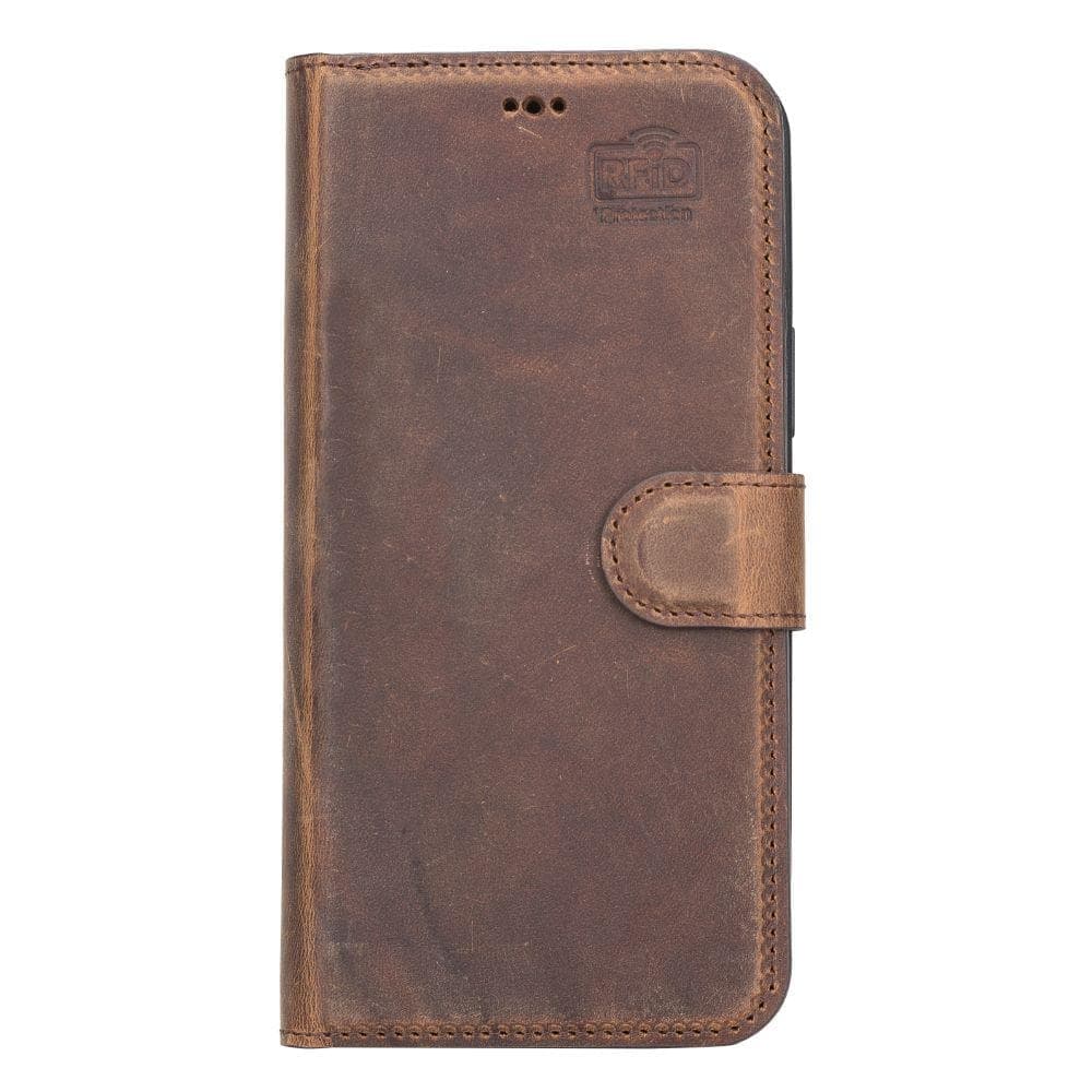 Magic iPhone 13 Mini Detachable Leather Wallet Case