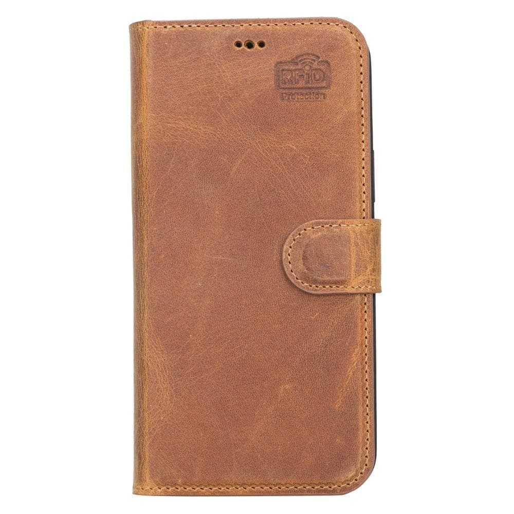 Magic iPhone 13 Mini Detachable Leather Wallet Case