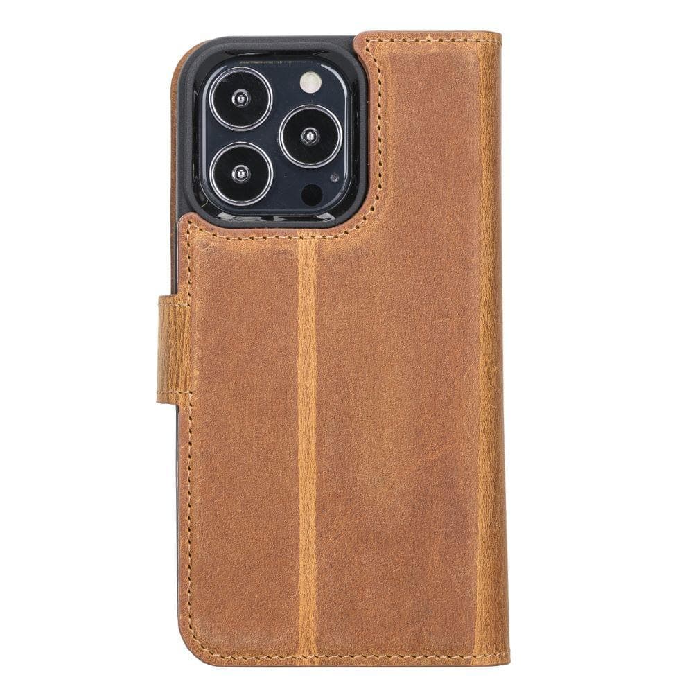 Magic iPhone 13 Mini Detachable Leather Wallet Case