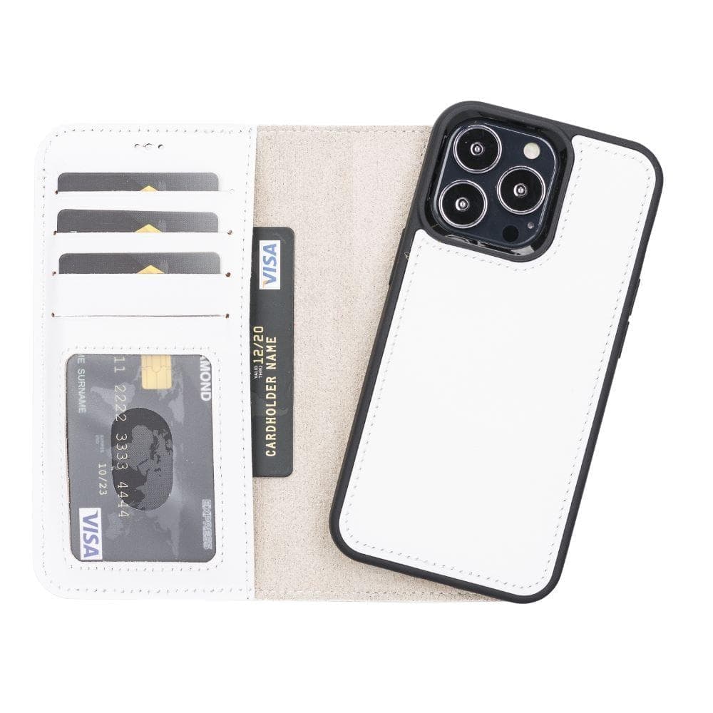 Magic iPhone 13 Mini Detachable Leather Wallet Case