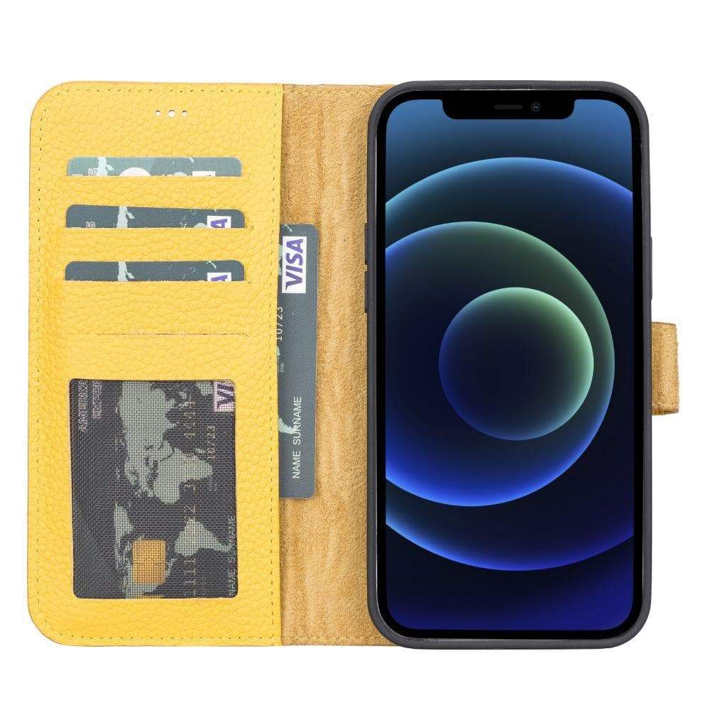 Magic iPhone 13 Mini Detachable Leather Wallet Case