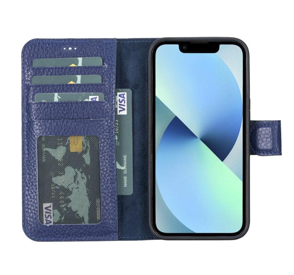 Magic iPhone 13 Mini Detachable Leather Wallet Case