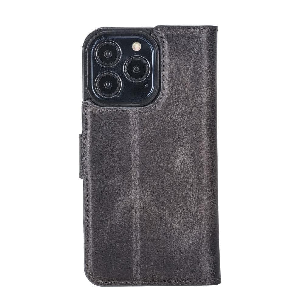 Magic iPhone 13 Mini Detachable Leather Wallet Case