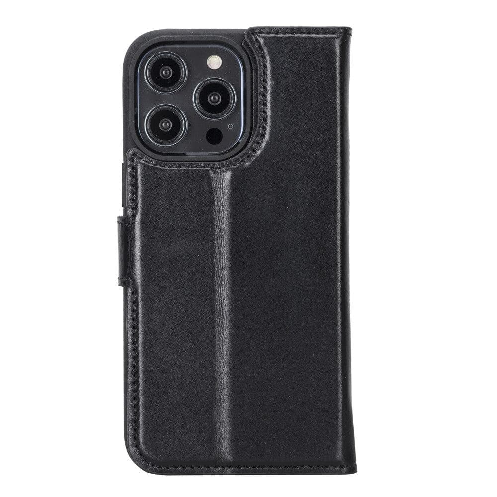 Étui portefeuille amovible en cuir Magic pour iPhone 14 Pro Max