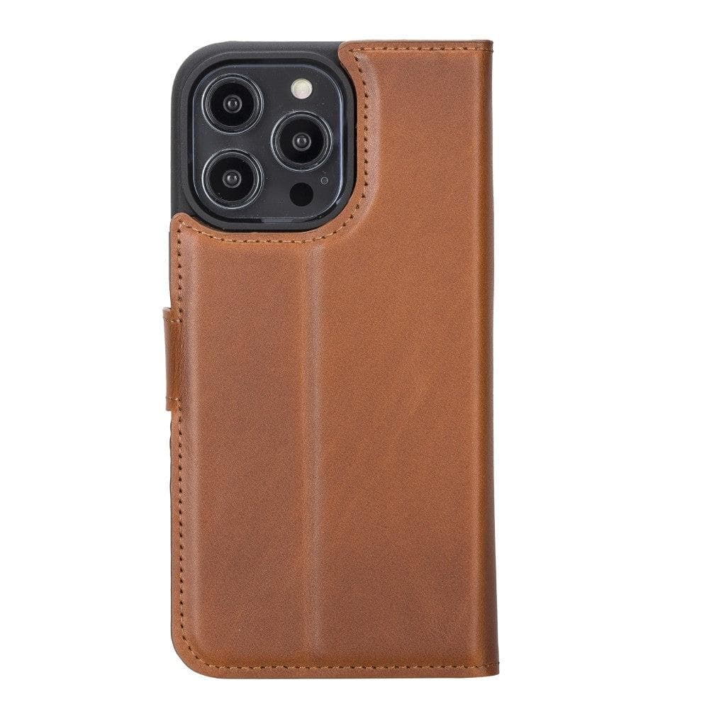 iPhone 14 (6.1") Magic Detachable Leather Wallet Case