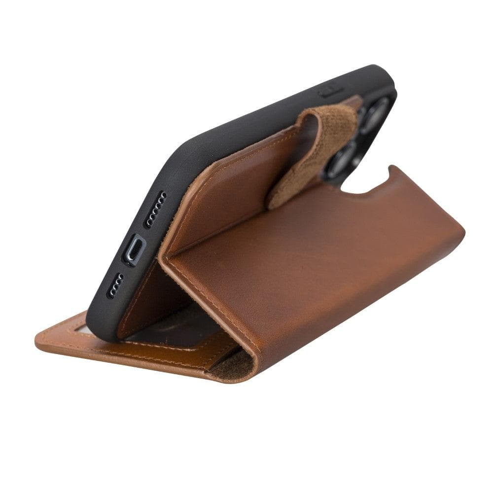 Étui portefeuille amovible en cuir Magic pour iPhone 14 Plus