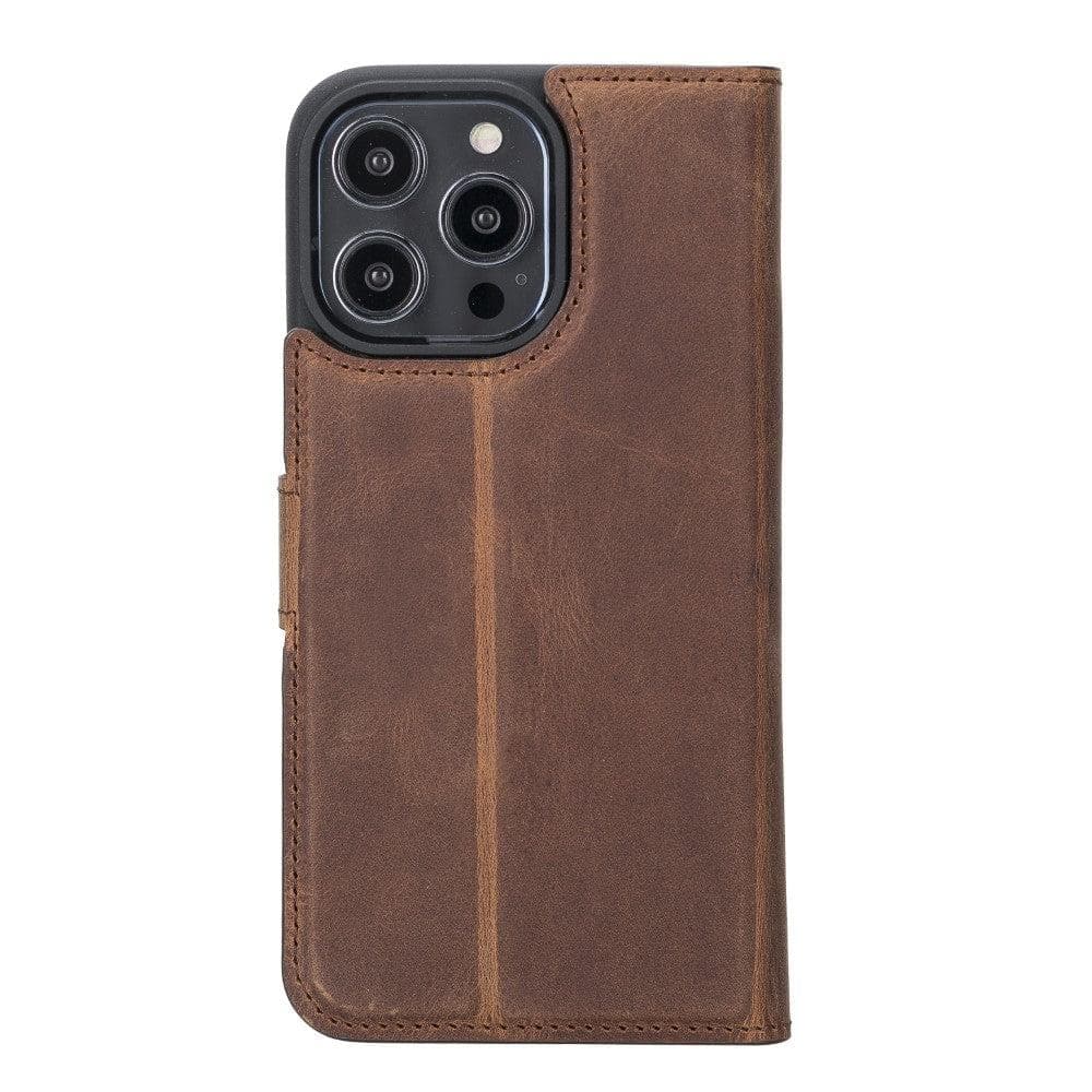 Étui portefeuille amovible en cuir Magic pour iPhone 14 Pro Max