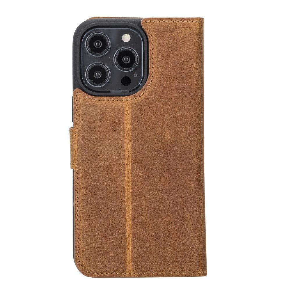 iPhone 14 (6.1") Magic Detachable Leather Wallet Case