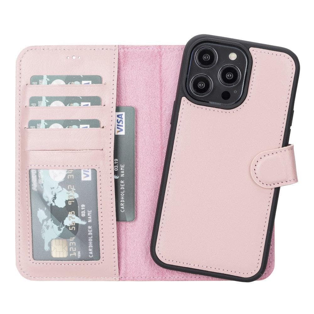iPhone 14 (6.1") Magic Detachable Leather Wallet Case