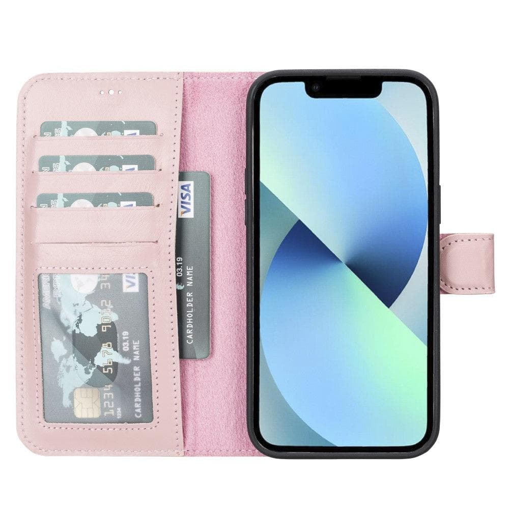 iPhone 14 (6.1") Magic Detachable Leather Wallet Case