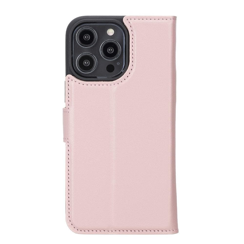Étui portefeuille amovible en cuir Magic pour iPhone 14 Pro Max