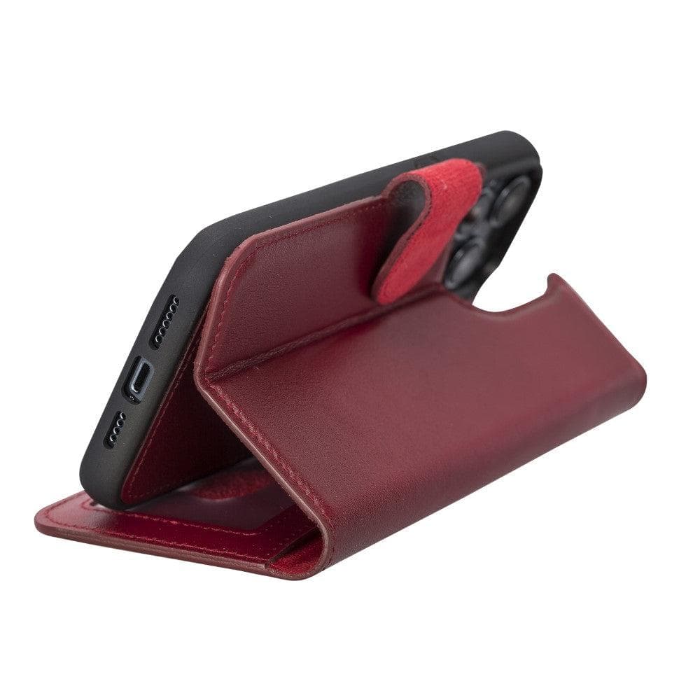iPhone 14 (6.1") Magic Detachable Leather Wallet Case