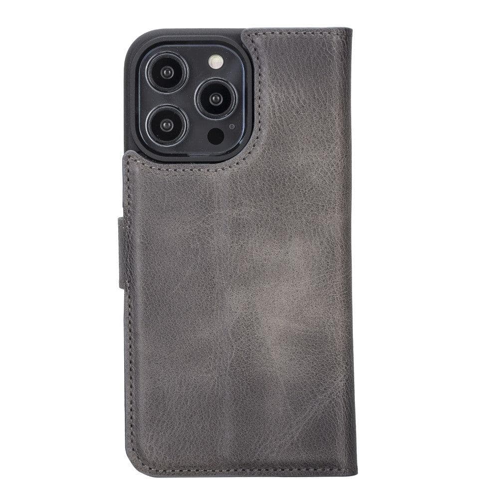 iPhone 14 (6.1") Magic Detachable Leather Wallet Case