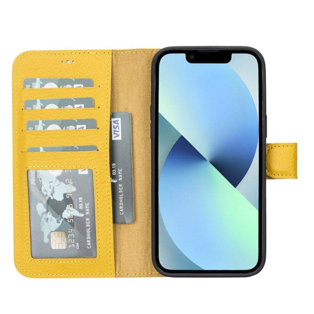 iPhone 14 (6.1") Magic Detachable Leather Wallet Case