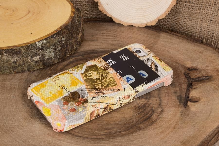 Étui en cuir Ultimate Jacket pour iPhone 5/5S avec porte-cartes