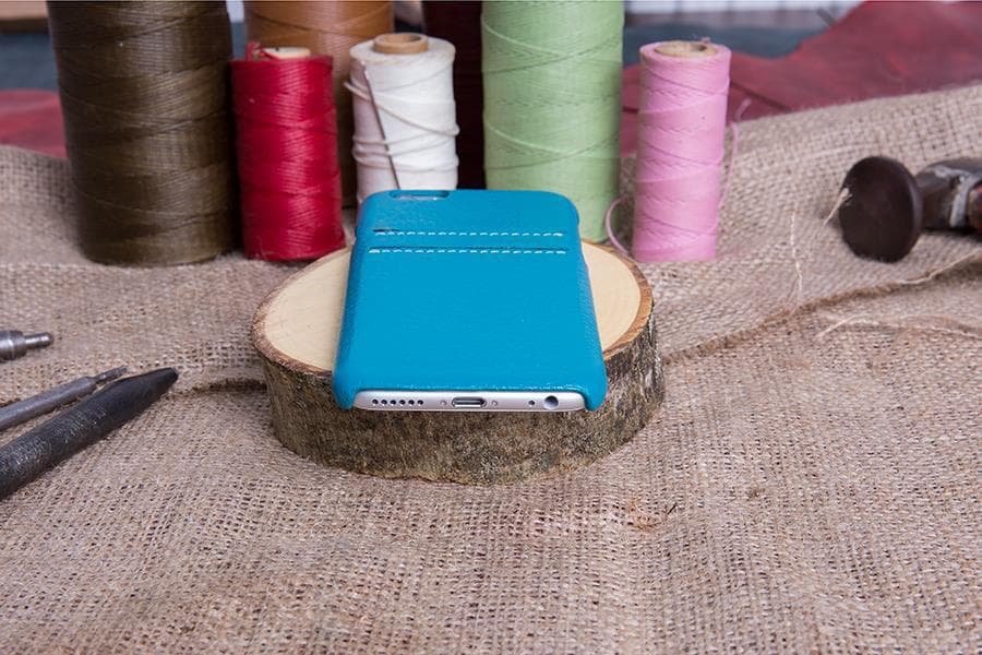 Étui en cuir Ultimate Jacket pour iPhone 6/6S avec porte-cartes